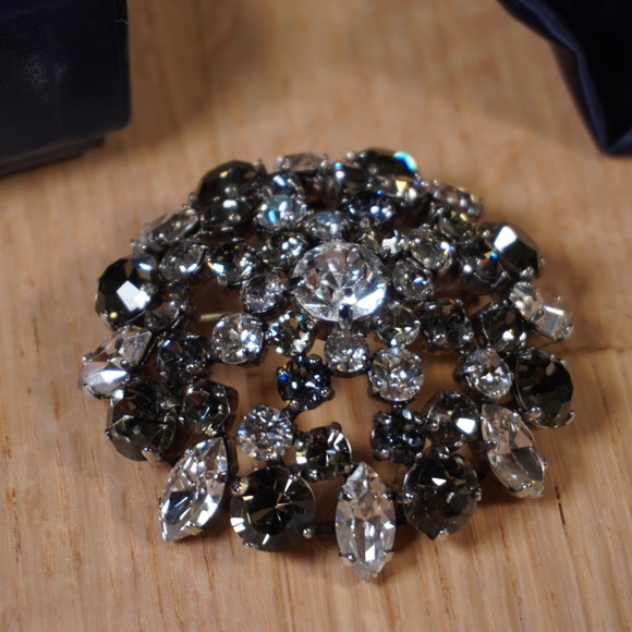 Ralph Lauren Gemstone Brooch Silver OS Brand New - Picture 4 of 15